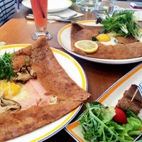 Photo taken at La Crêperie by Isaac C. on 7/20/2014