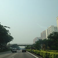 Photo taken at Punggol Flyover by Lin L. on 6/19/2013