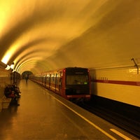 Photo taken at metro Ploshchad Lenina by Jan N. on 7/31/2020