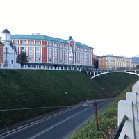 Photo taken at Пешеходный мост к Никольской башне by Jan N. on 9/18/2021