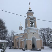 Photo taken at Храм святых бессребренников Космы и Дамиана в Космодемьянском by Jan N. on 1/16/2021