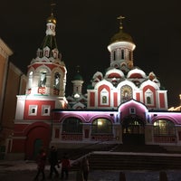 Photo taken at Собор Казанской иконы Божьей матери (Казанский собор) by Jan N. on 2/28/2021