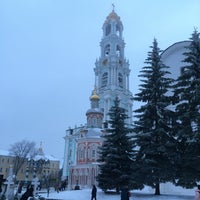 Photo taken at Колокольня Троице-Сергиевой лавры by Jan N. on 1/2/2021