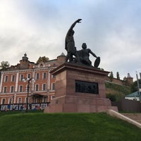 Photo taken at Памятник Минину и Пожарскому by Jan N. on 9/18/2021