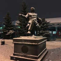 Photo taken at Памятник Савве Мамонтову by Jan N. on 1/2/2021