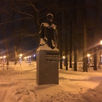 Photo taken at Памятник Владимиру Загорскому by Jan N. on 1/7/2021