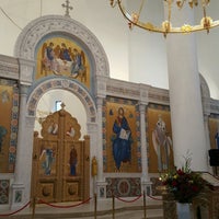 Photo taken at Cathédrale grecque orthodoxe Saint-Stéphane by Carla D. on 2/11/2017