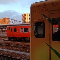 Photo taken at Iwakuni Station by Cesse on 1/22/2024