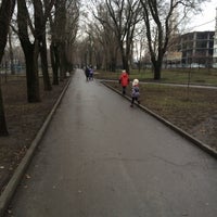 Photo taken at Парк им. города Дортмунда by юрий о. on 12/21/2014