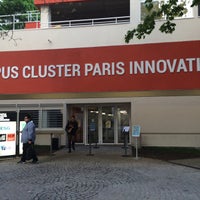 Photo taken at Campus Cluster Paris Innovation by Sarah D. on 5/5/2015
