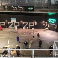 Photo taken at Zepp Tokyo by Arydolphin T. on 12/27/2021