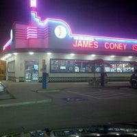 Photo taken at James Coney Island by Jim F. on 9/24/2012
