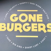 Photo taken at Gone Burgers by Robbie S. on 4/27/2018