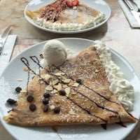 Photo taken at Kensington Crêperie by Ivy O. on 6/28/2015