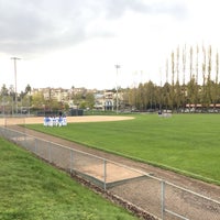 Photo taken at Lee Johnson Field at Peter Kirk Park by Ching^2 ♤. on 4/22/2018