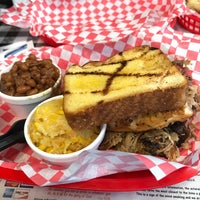 Photo taken at Hungry Harry&amp;#39;s Famous BBQ by ♰Jim K. on 6/18/2018