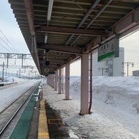 Photo taken at Bibai Station (A16) by ether ㅤ. on 2/14/2024