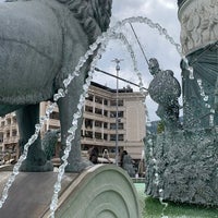 Photo taken at Warrior on a Horse Fountain by ether ㅤ. on 9/6/2023