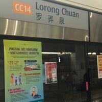 Photo taken at Lorong Chuan MRT Station (CC14) by Minki C. on 1/11/2021