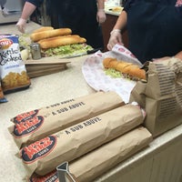 Photo taken at Jersey Mike&#39;s Subs by Jennifer S. on 8/28/2016