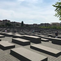 Photo taken at Memorial to the Murdered Jews of Europe by Yasamadair on 8/2/2018