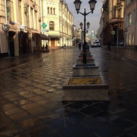 Photo taken at Kuznetsky Most Street by Alina F. on 10/18/2015
