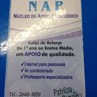 Photo taken at NAP - Nucleo De Apoio Pedagogico by Matheus P. on 12/10/2013
