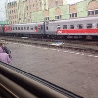 Photo taken at платформа, путь 3/4 by ohhmarkina😈 on 6/27/2014