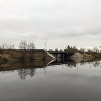 Photo taken at Офицерский мост by Иван В. on 11/9/2018