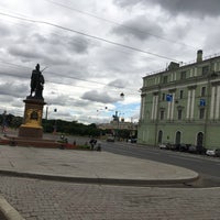 Photo taken at Суворовская площадь by Иван В. on 7/7/2017