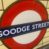 Photo taken at Goodge Street London Underground Station by Nick P. on 1/23/2024