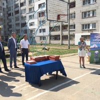 Photo taken at баскетбольная площадка by Сергей П. on 5/26/2014