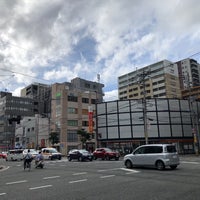 Photo taken at Yakuin Odori Intersection by 468yokkun on 10/6/2018