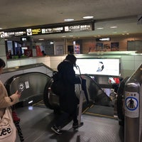 Photo taken at Yakuin Station by 468yokkun on 1/28/2018