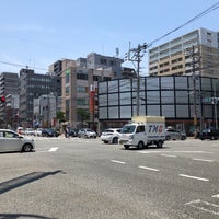 Photo taken at Yakuin Odori Intersection by 468yokkun on 6/25/2018