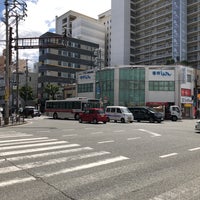 Photo taken at Yakuin Odori Intersection by 468yokkun on 8/23/2018