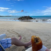 Photo taken at Luquillo Beach by Paulina on 3/3/2022