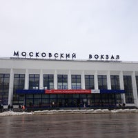 Photo taken at Остановка «Московский вокзал» by Alexander K. on 3/27/2013