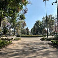Photo taken at Jardín Pascual Ortíz Rubio by Ernesto N. on 3/14/2024