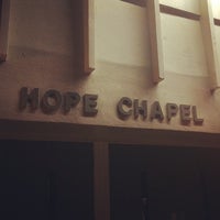 Photo taken at Hope Chapel by Julian J. on 4/18/2014