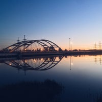 Photo taken at Капсюльный мост by EVA S. on 6/4/2017