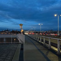 Photo taken at Nusle Bridge by Tadeáš P. on 12/11/2023