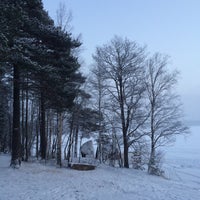 Photo taken at Пансионат «Озеро Зеркальное» by Julia P. on 1/6/2016
