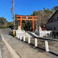 Photo taken at 稲毛浅間神社 by 博紀 (Hiroki) 中. on 1/8/2023
