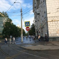 Photo taken at Трамвайная остановка «1-й Новоподмосковный переулок» by Nasty S. on 7/21/2020