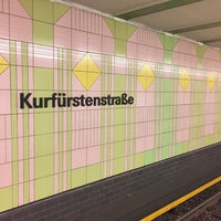 Photo taken at U Kurfürstenstraße by Norman on 8/17/2017