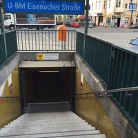 Photo taken at U Eisenacher Straße by Norman on 8/17/2016