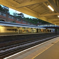 Photo taken at Weybridge Railway Station (WYB) by Jonathan L. on 5/21/2018