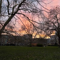 Photo taken at Brunswick Square Gardens by Jonathan L. on 1/29/2023