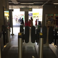 Photo taken at Woolwich Arsenal DLR Station by Jonathan L. on 4/22/2018